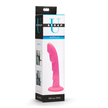 Lade das Bild in den Galerie-Viewer, Ripples Umschnalldildo - Pink
