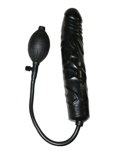 Aufblasbarer Dildo in Schwarz